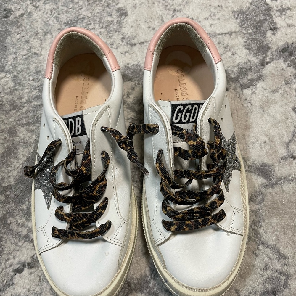 Golden Goose Sneakers with Tan Sole